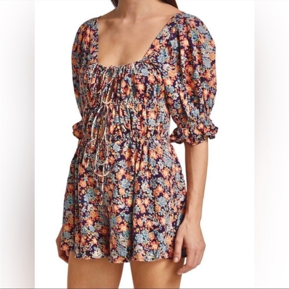 Free People Pants - NWT Free People Show Me Love Romper Medium